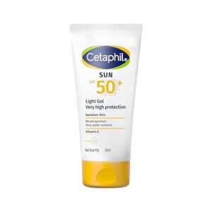 cetaphil sun spf 50 sunscreen light gel